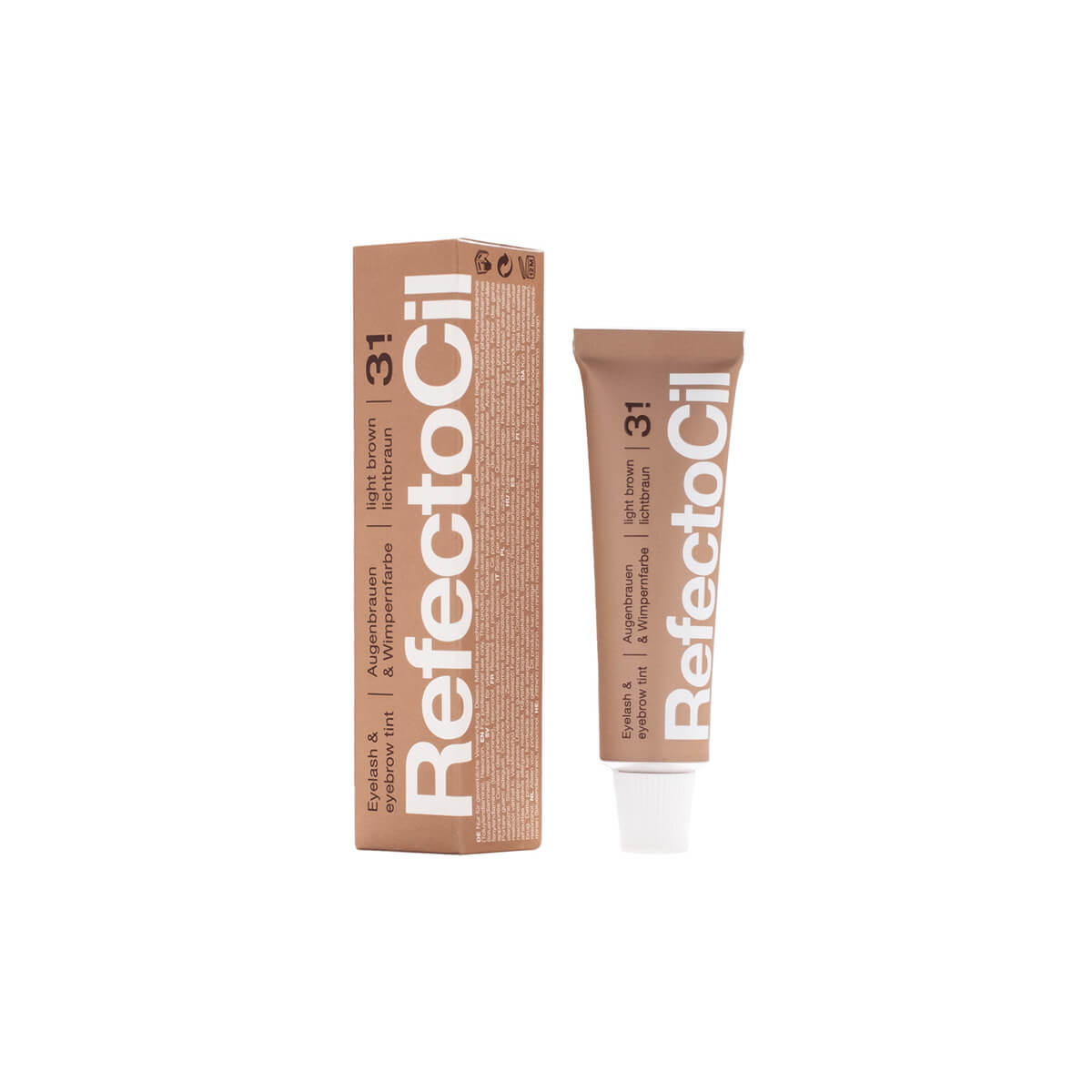 Refectocil barva za trepalnice in obrvi | Svetlo Rjava | Št.3.1 | 15ml