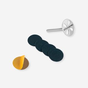 Disk za pedikuro Pododisc Staleks Pro S in set pil za enkratno uporabo 180 grit 5 kos (15 mm)