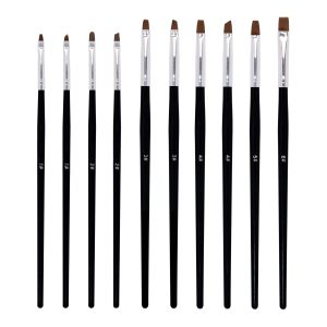 Set 10 čopičev za geliranje